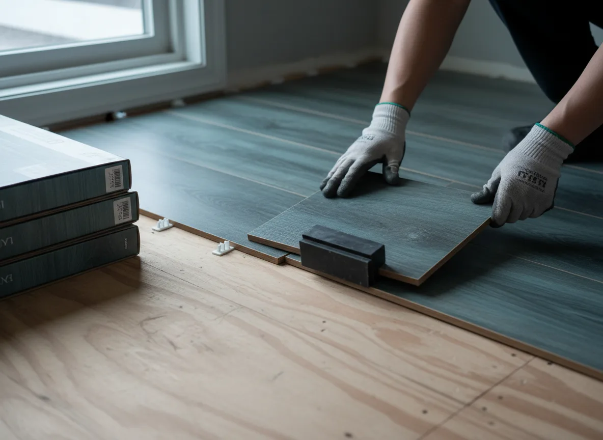 Luxury Vinyl Plank Installation company in Farnhamville, IA